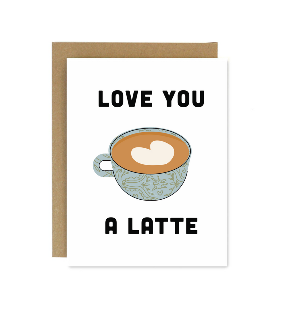 Coffee Card - "Latte"